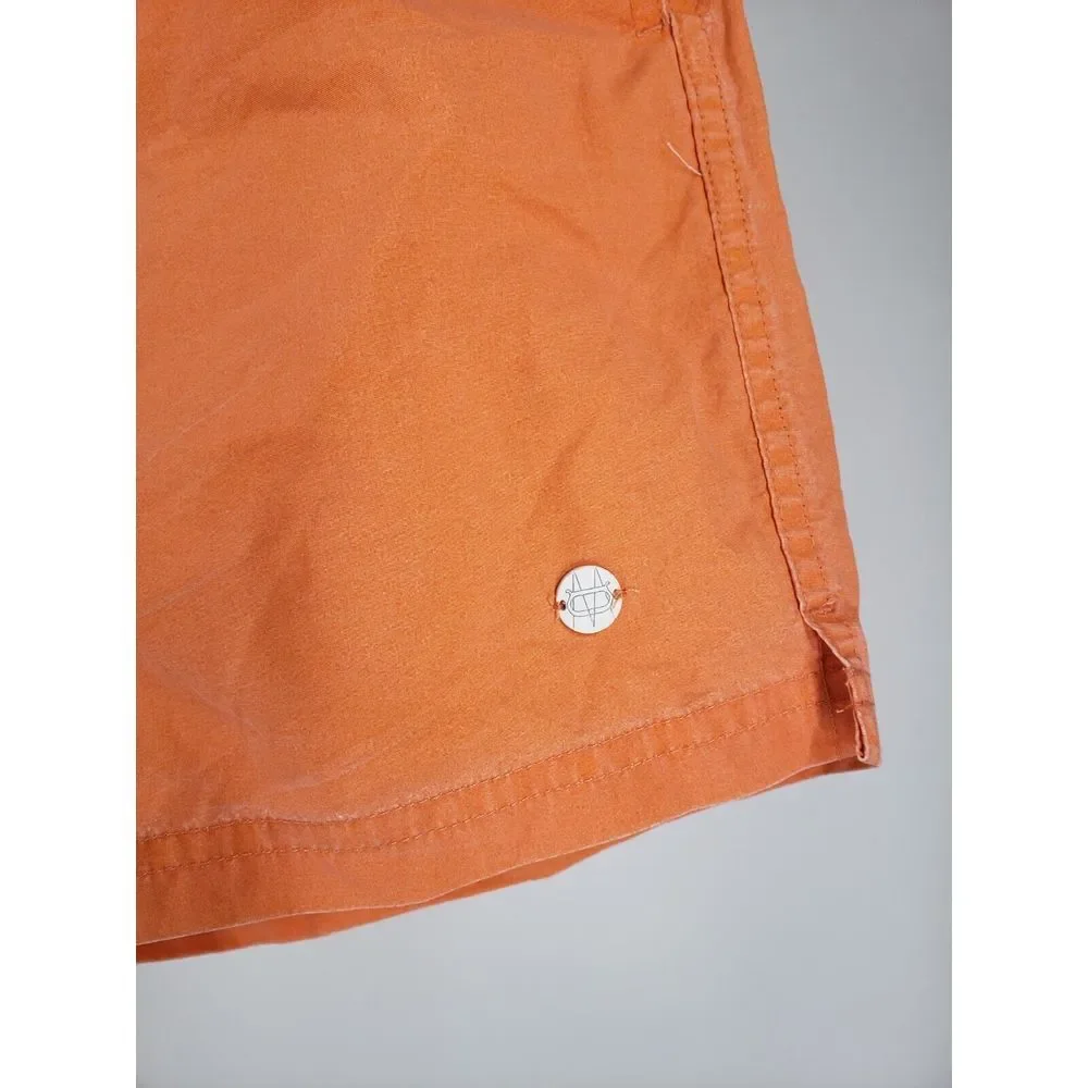 Massimo Dutti Swim Shorts‎ Swimsuit Size L Made In Morocco Drawstring Lined